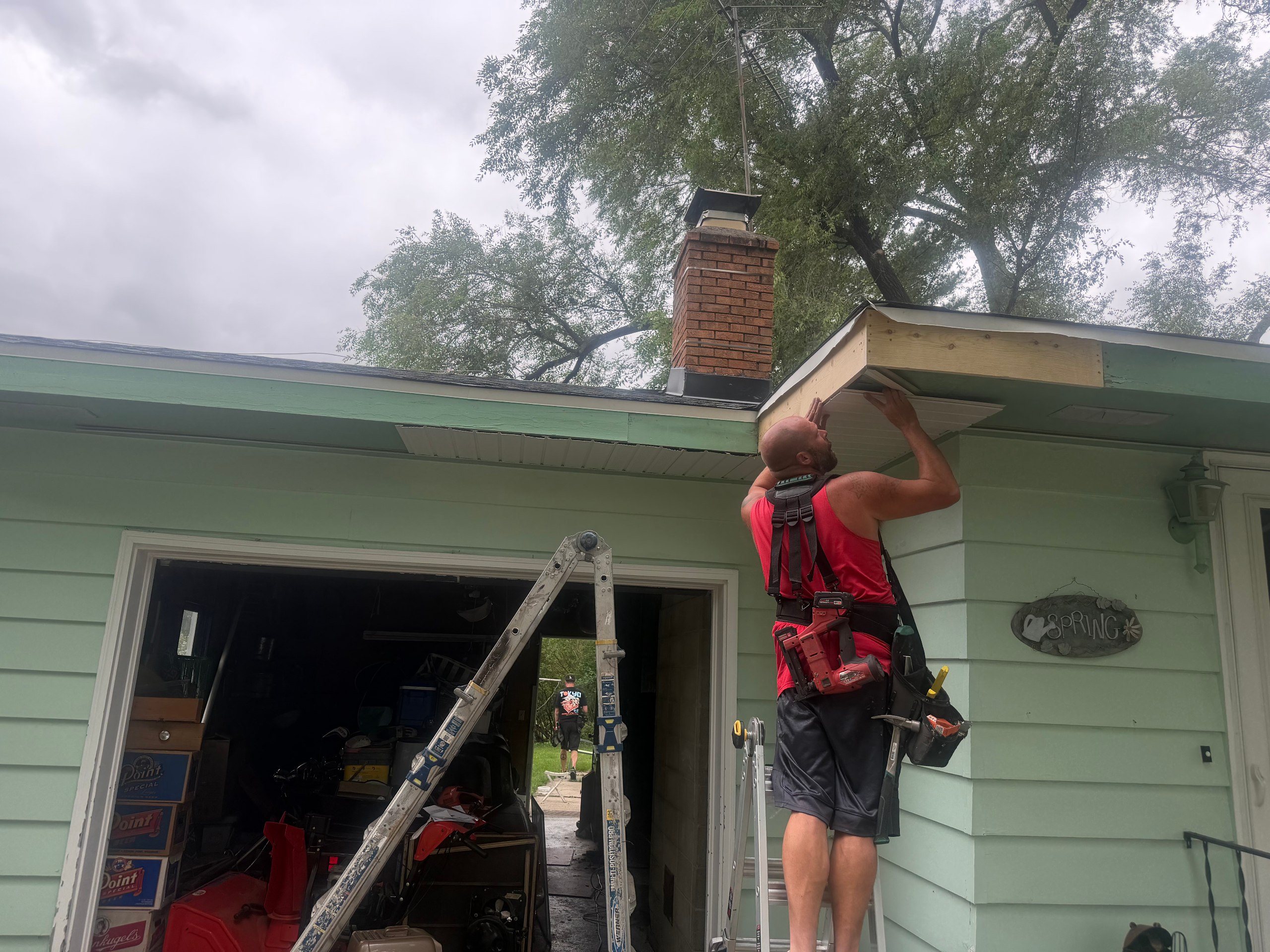 Roofline Repair installed by GutterForge on a residential roofline