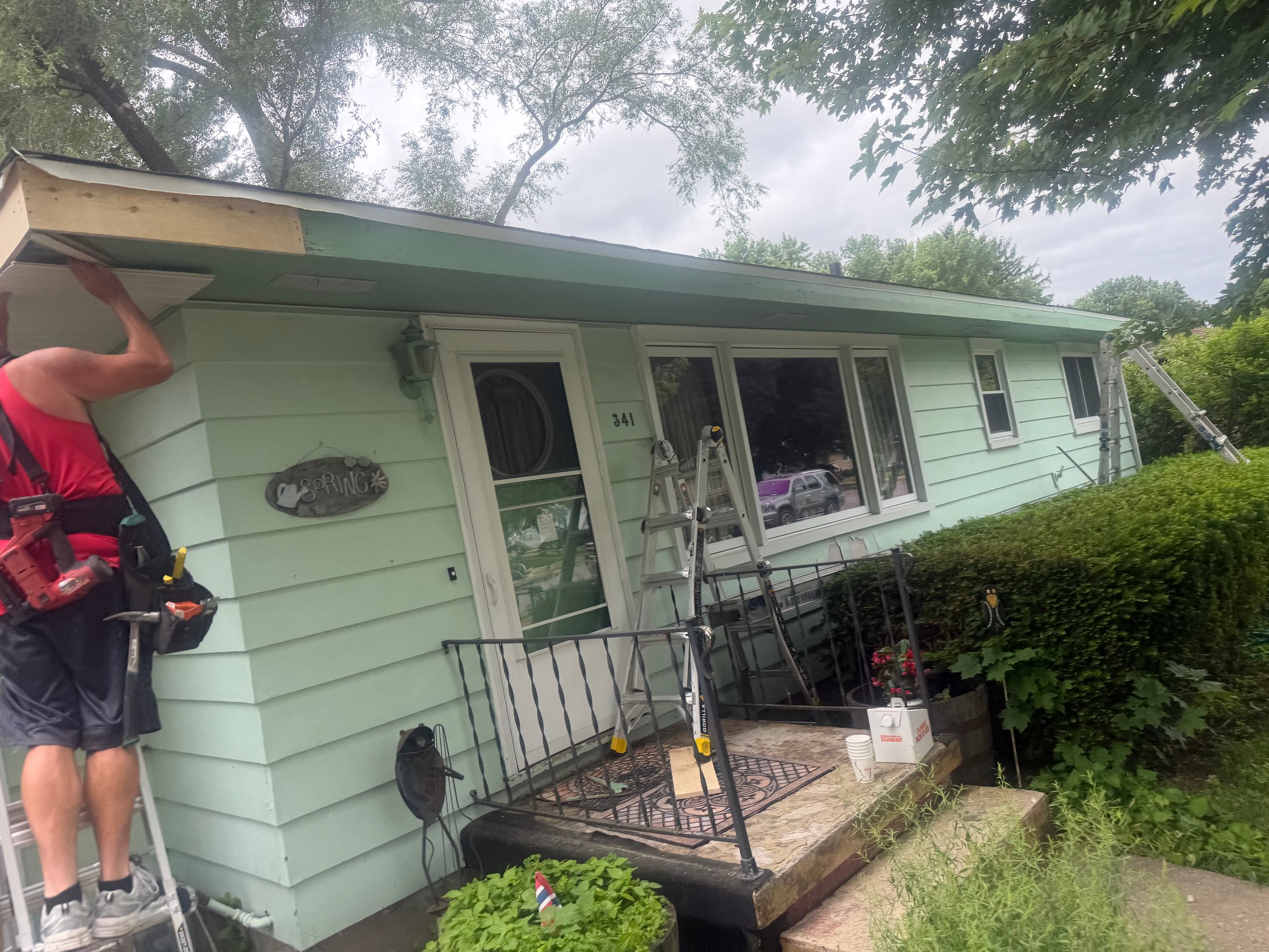 GutterForge fascia and roofline repair before gutter protection installation